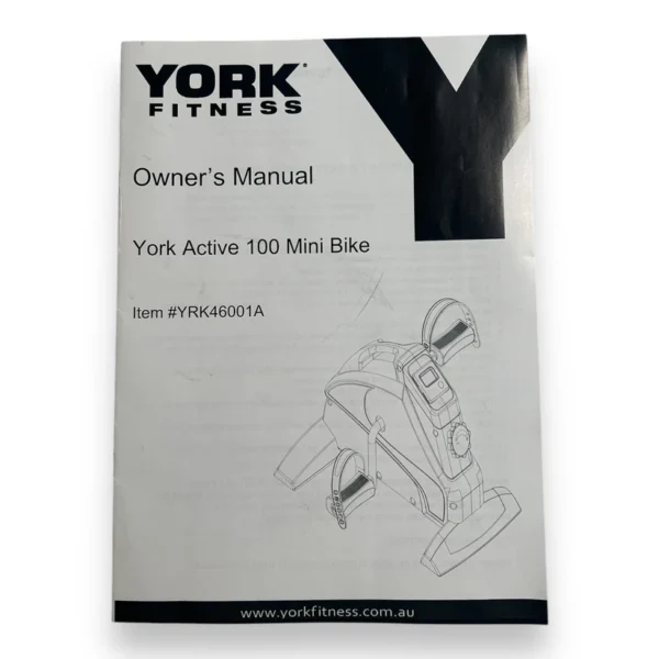 York Fitness Active 100 Mini Bike - Used - Image 6
