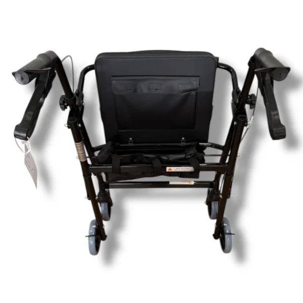 "Soteria" Black Four Wheeled Walker - Brand New - Image 6