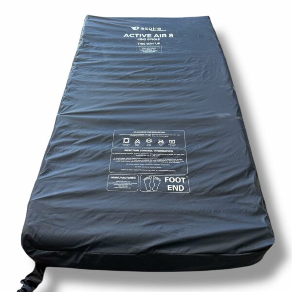 King Single "Accora" Floor Nursing Bed with Air Mattress - Used - Image 11