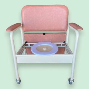 Heavy Duty Mobile Bedside Commode - Used