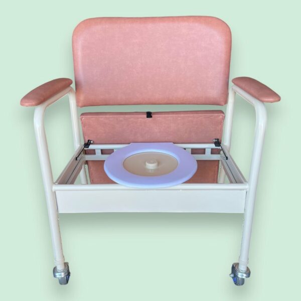 Heavy Duty Mobile Bedside Commode - Used