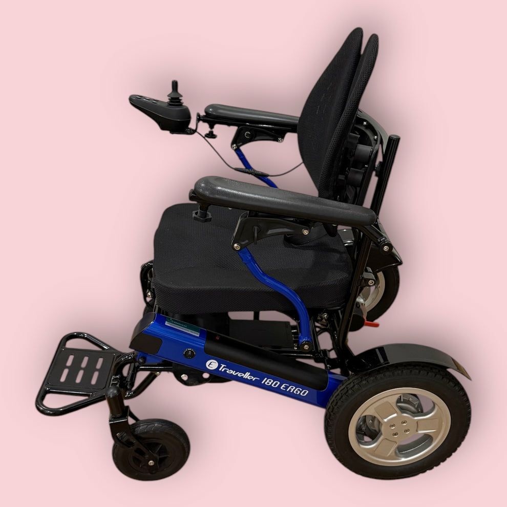 E-Traveller 180 Ergo Electric Wheelchair - As New