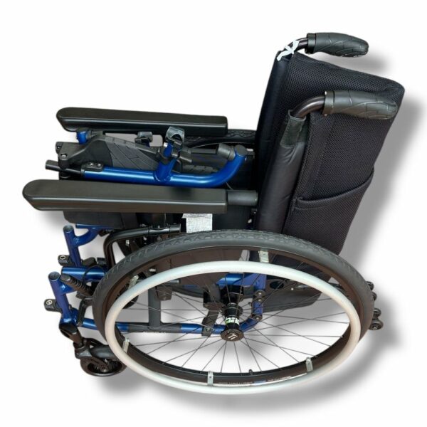 Blue "TiLite Aero X" Self-Propelled Wheelchair - Used - Image 2