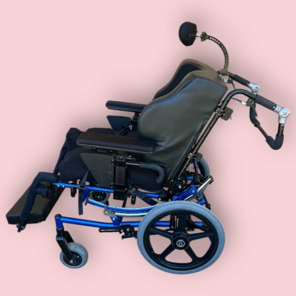 "Quickie - Iris" Tilt-In-Space Transit/Push Wheelchair - Used