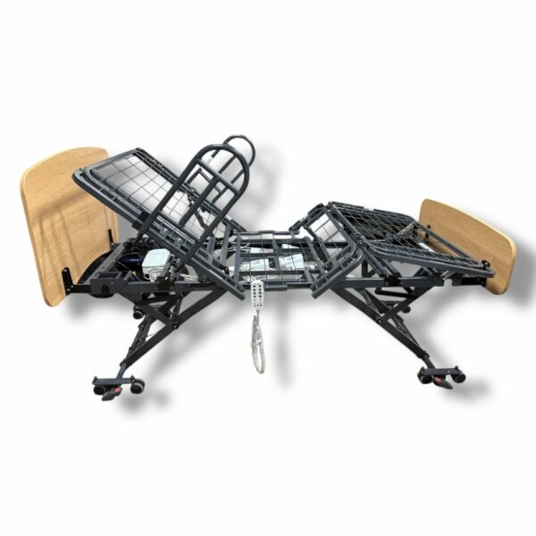 King Single "Accora" Floor Nursing Bed with Air Mattress - Used - Image 2
