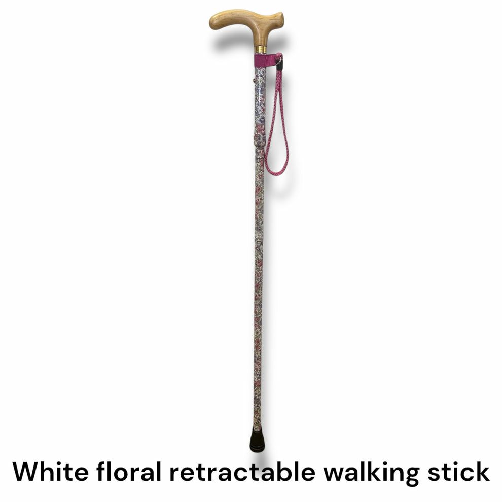 Assorted Aluminium Floral Walking Sticks - Used - Image 3