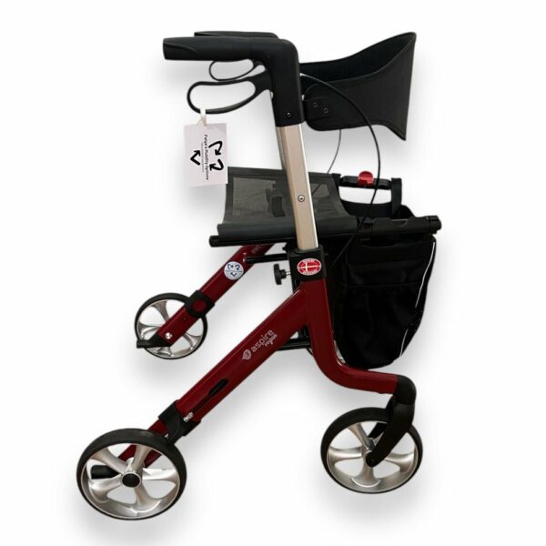 "Aspire" Lightweight Four Wheeled Walker - As New - Image 3