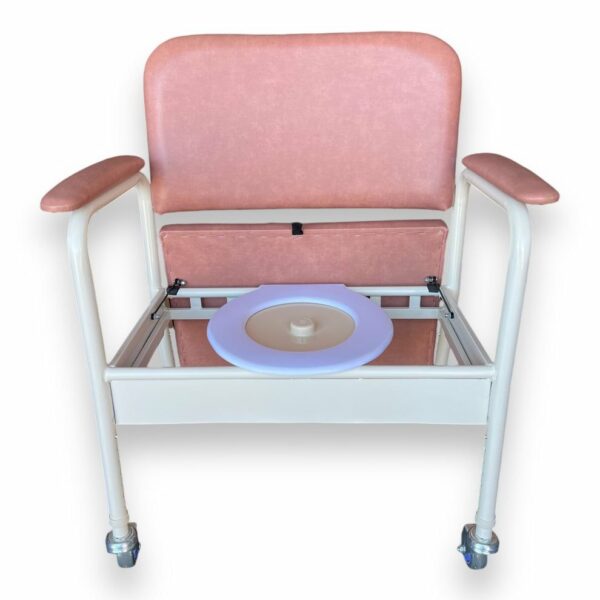 Heavy Duty Mobile Bedside Commode - Used - Image 2