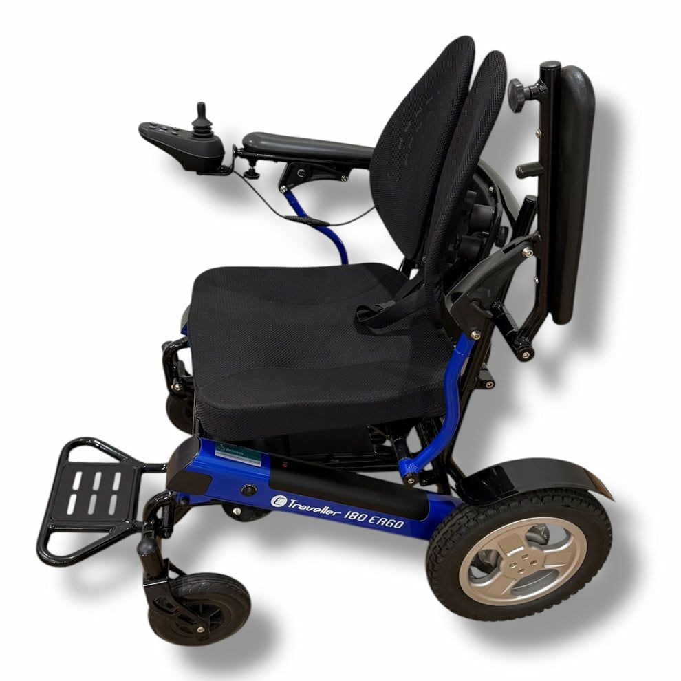 E-Traveller 180 Ergo Electric Wheelchair - As New - Image 2