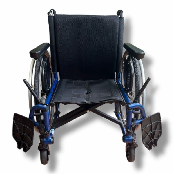 Blue "TiLite Aero X" Self-Propelled Wheelchair - Used - Image 3