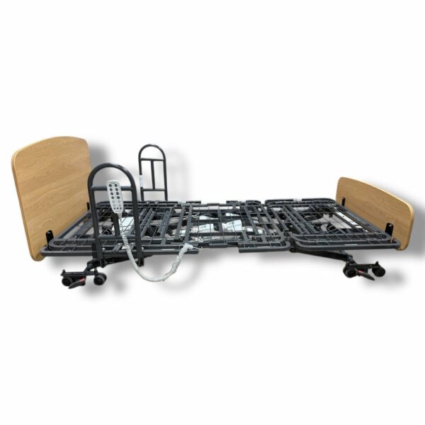 King Single "Accora" Floor Nursing Bed with Air Mattress - Used - Image 3