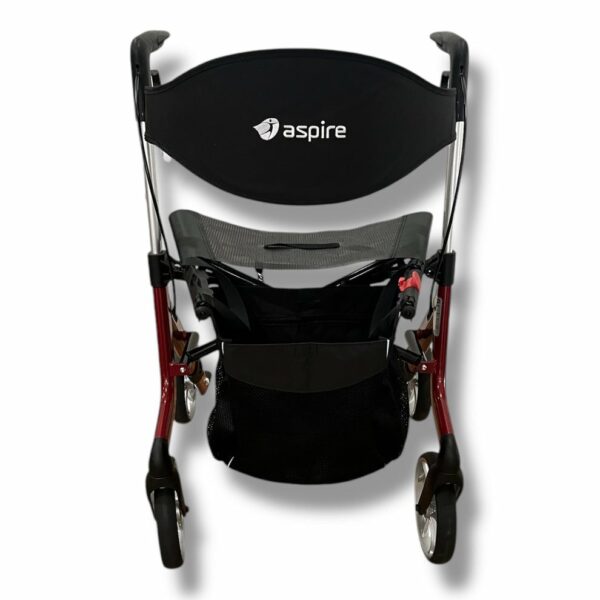 "Aspire" Lightweight Four Wheeled Walker - As New - Image 4