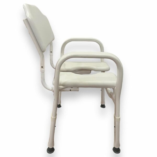 Heavy Duty Combination Over Toilet Aid & Shower Chair - Used - Image 4