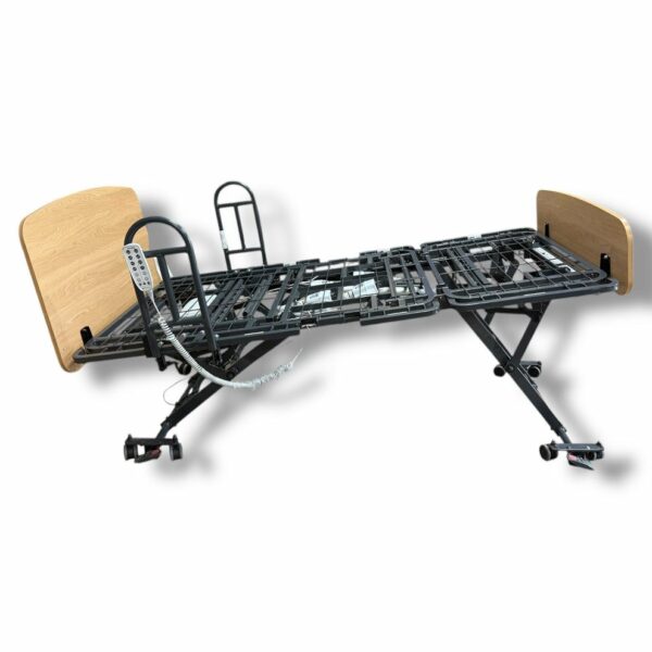 King Single "Accora" Floor Nursing Bed with Air Mattress - Used - Image 4