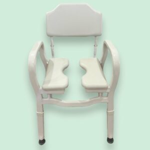 Heavy Duty Combination Over Toilet Aid & Shower Chair - Used