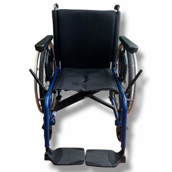 Blue "TiLite Aero X" Self-Propelled Wheelchair - Used - Image 4