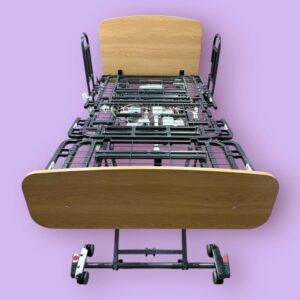 King Single "Accora" Floor Nursing Bed with Air Mattress - Used