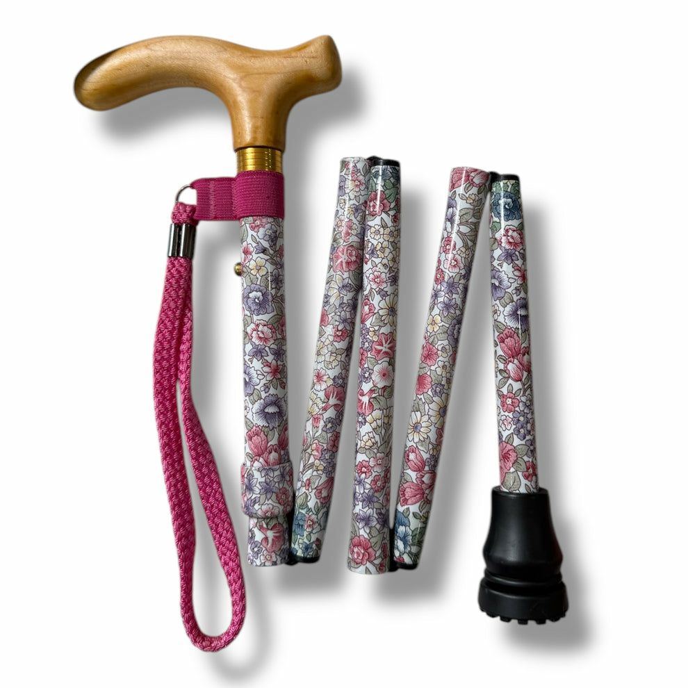 Assorted Aluminium Floral Walking Sticks - Used - Image 5