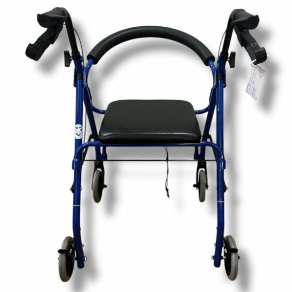 Blue Four Wheeled Walker - Used - Image 5