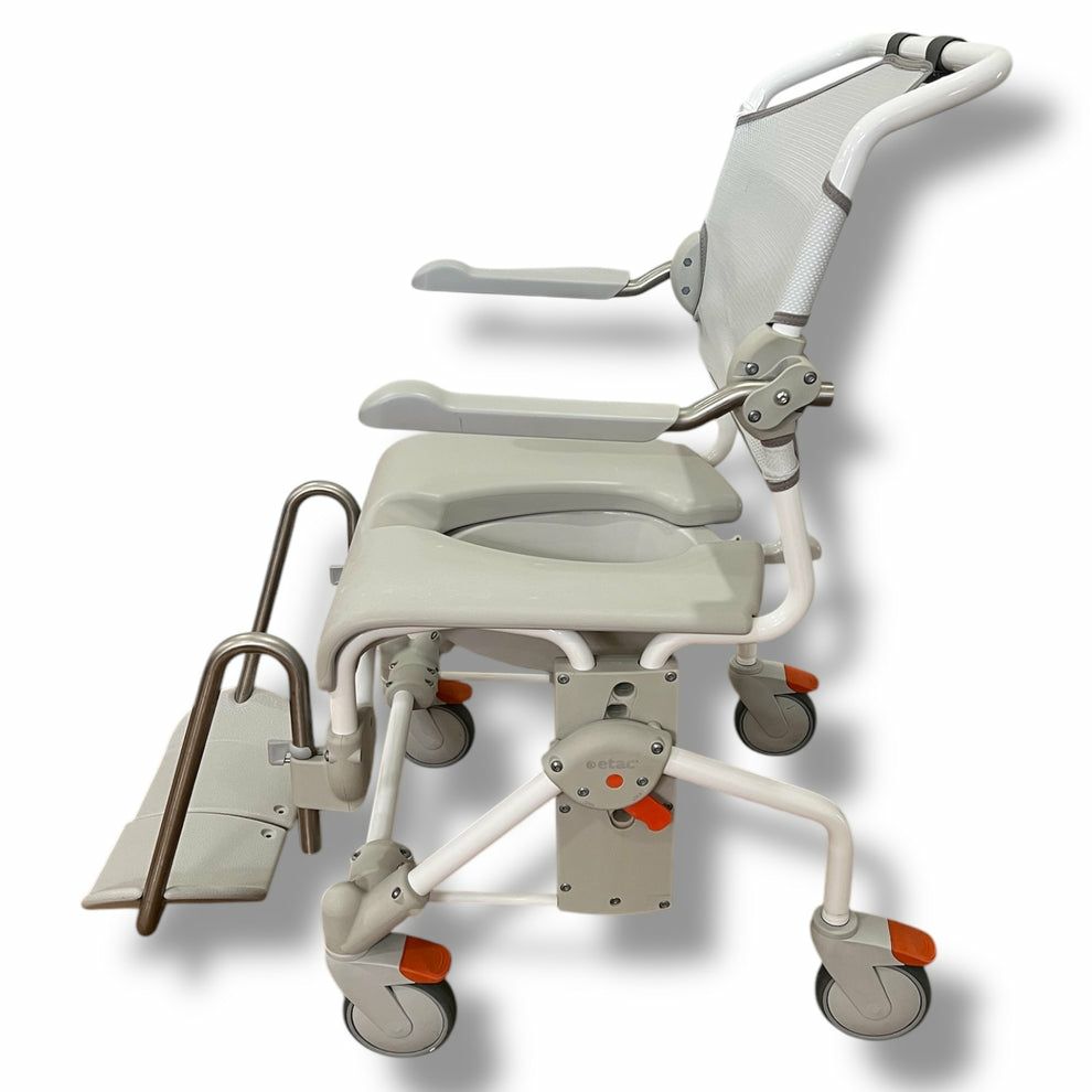 "Etac Swift Mobil 2" Commode/Shower Chair - As New - Image 5
