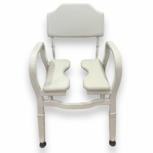 Heavy Duty Combination Over Toilet Aid & Shower Chair - Used - Image 5