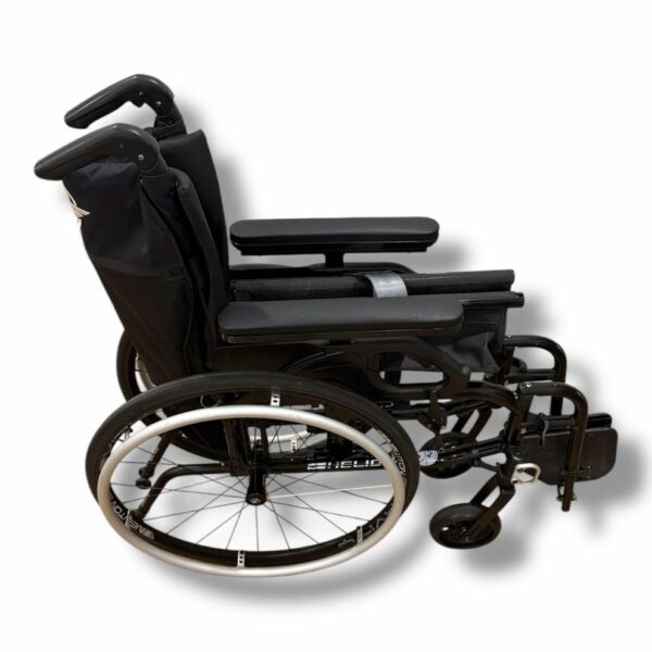 "Helio A7" Black Self-Propelled Wheelchair - Used - Image 6