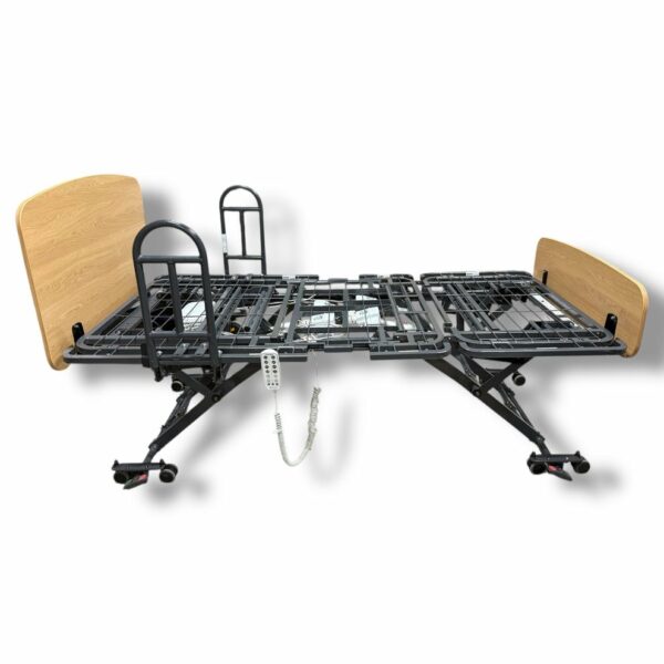 King Single "Accora" Floor Nursing Bed with Air Mattress - Used - Image 6