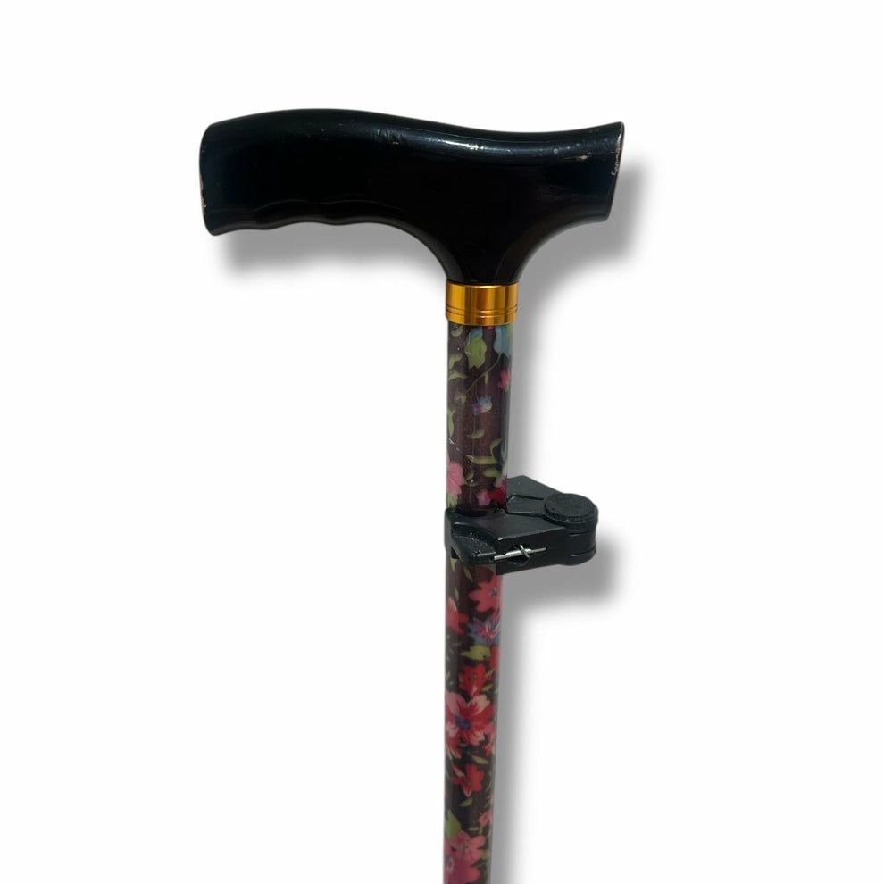 Assorted Aluminium Floral Walking Sticks - Used - Image 6