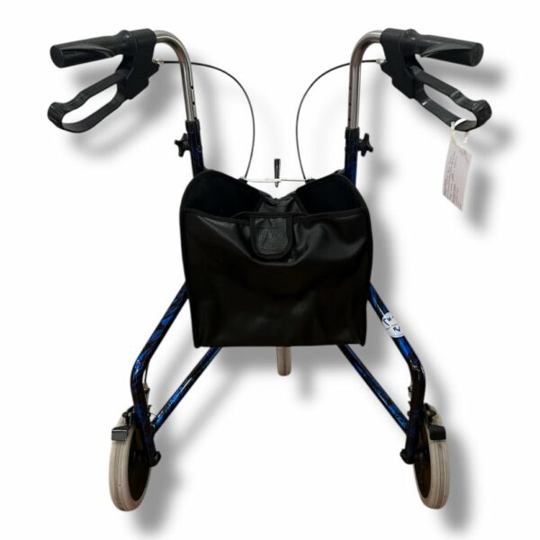 "Merits" Blue Three Wheeled Walker - Used - Image 6