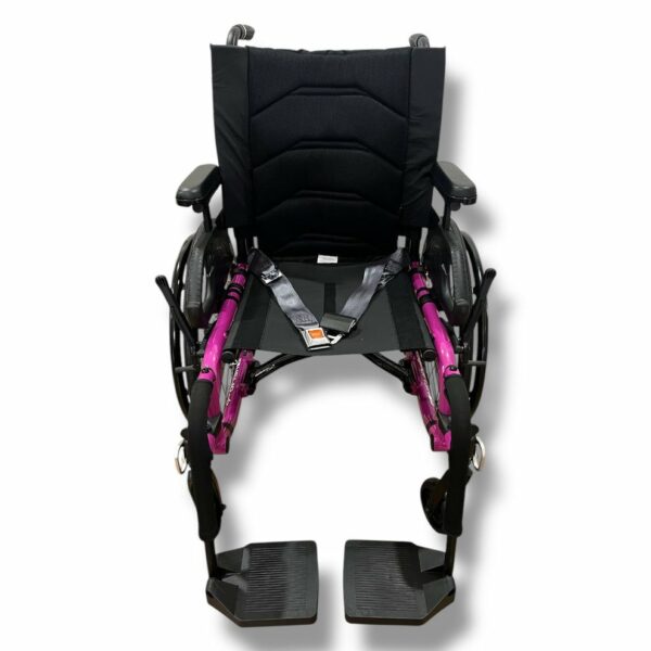 "Helio A7" Purple Self-Propelled Wheelchair - As New - Image 6